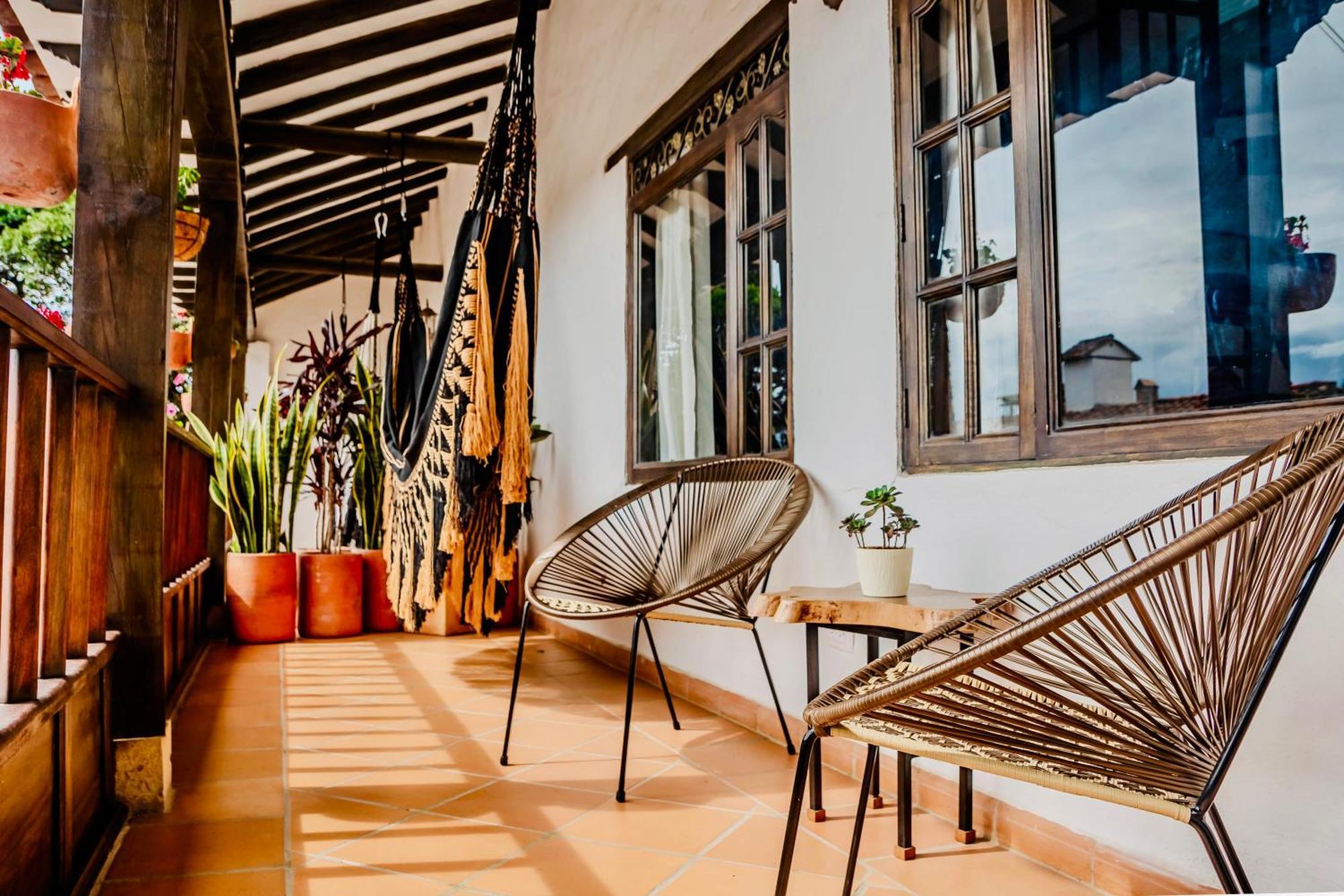 Pancha Mama Hotel Boutique Villa de Leyva Bagian luar foto